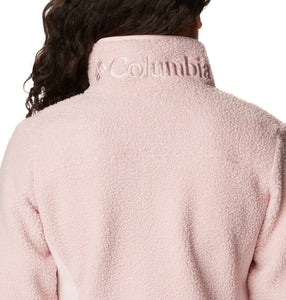 Columbia Women's Panorama Full Zip Fleece (Dusty Pink)