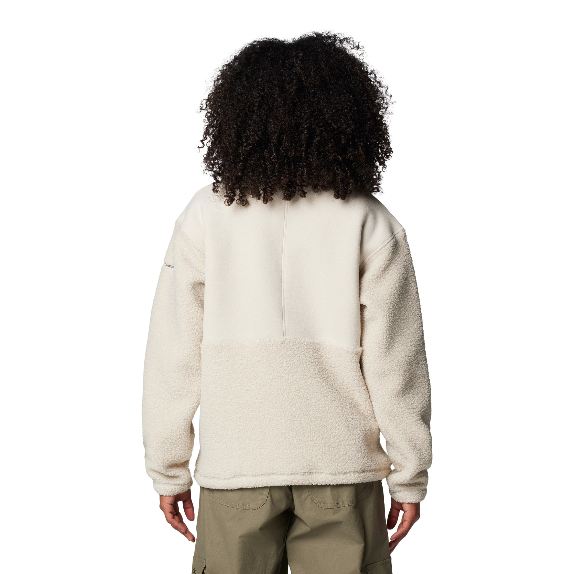 Columbia Women's Panorama Sherpa Full Zip Fleece (Dark Stone)