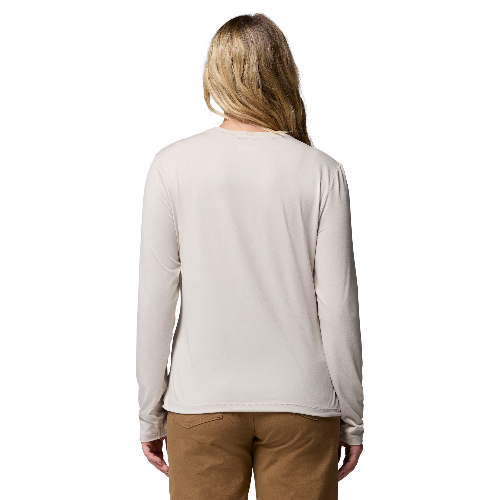 Columbia Women's Parsons Point Long Sleeve Graphic Tee Dark Stone Heather All Terrain 278 2172711