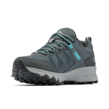 Load image into Gallery viewer, Columbia Women's Peakfreak II Outdry Waterproof Trail Shoes (Graphite/Teal)
