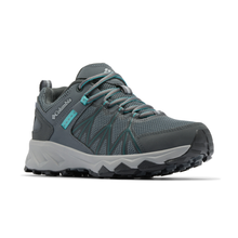 Load image into Gallery viewer, Columbia Women's Peakfreak II Outdry Waterproof Trail Shoes (Graphite/Teal)
