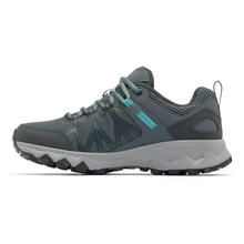 Load image into Gallery viewer, Columbia Women's Peakfreak II Outdry Waterproof Trail Shoes (Graphite/Teal)

