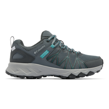 Load image into Gallery viewer, Columbia Women's Peakfreak II Outdry Waterproof Trail Shoes (Graphite/Teal)
