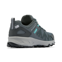Load image into Gallery viewer, Columbia Women's Peakfreak II Outdry Waterproof Trail Shoes (Graphite/Teal)
