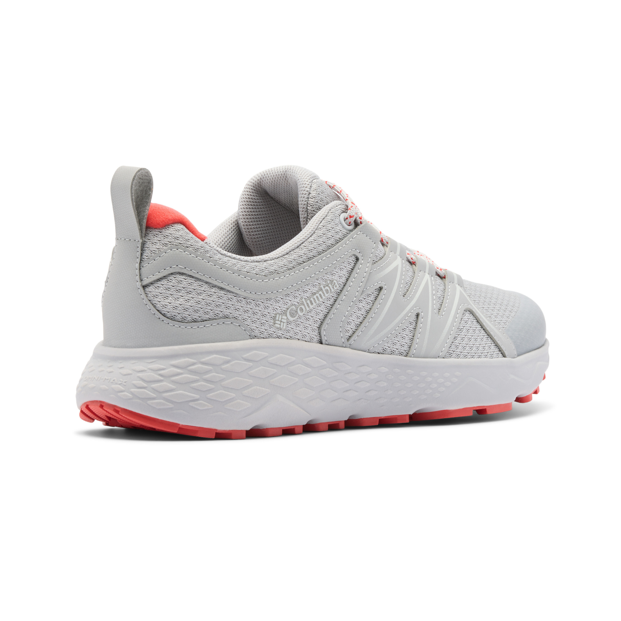 Columbia Women's Peakfreak Roam Trail Shoes (Slate Grey/Poppy Red)