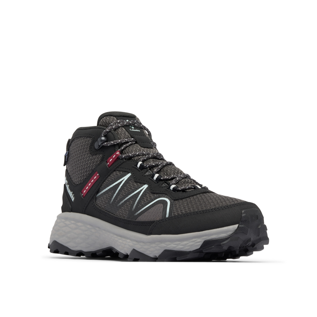 Columbia Women's Peakfreak Rush Outdry Waterproof Mid Trail Boot (Dark Grey/Deep Maderia)