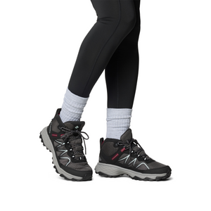 Columbia Women's Peakfreak Rush Outdry Waterproof Mid Trail Boot (Dark Grey/Deep Maderia)