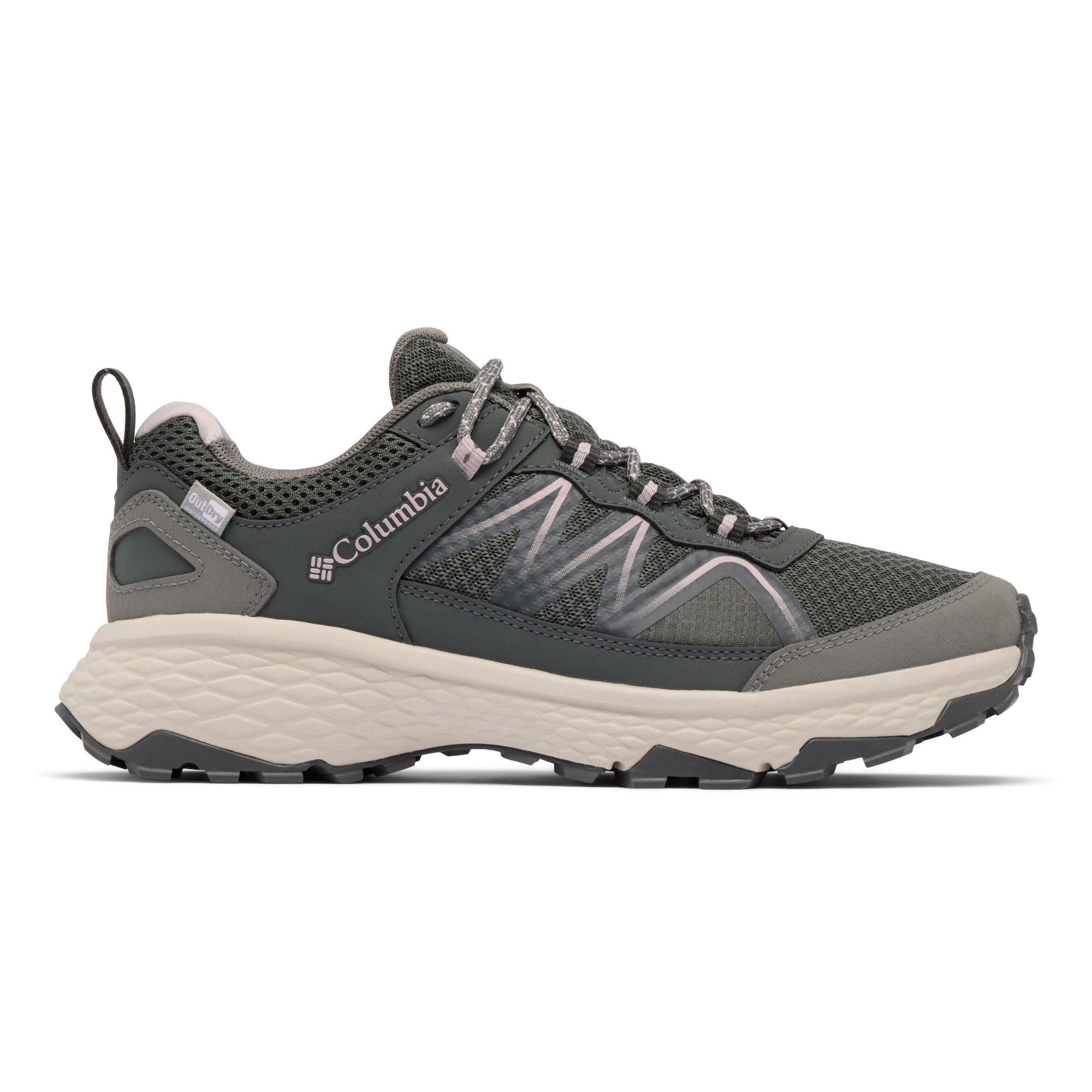 Columbia Women's Peakfreak Rush Outdry Waterproof Trail Shoes (Grill/Vapor)