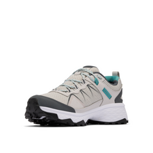 Load image into Gallery viewer, Columbia Women&#39;s Peakfreak Rush Outdry Waterproof Trail Shoes (Moonstone/Teal)
