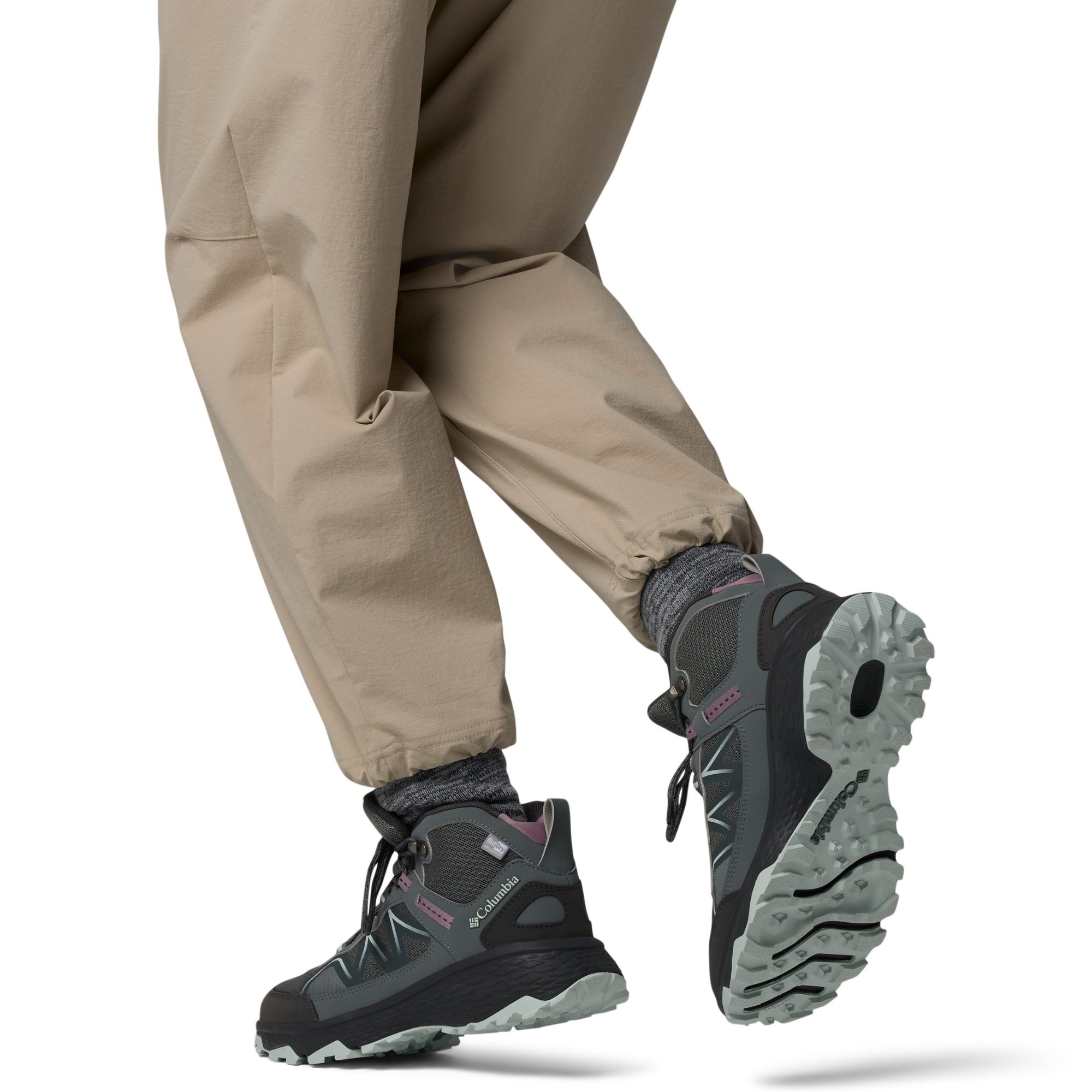 Columbia Women's Peakfreak Rush Waterproof Mid Trail Boots Sedona Sage Tea Light 342 2126581