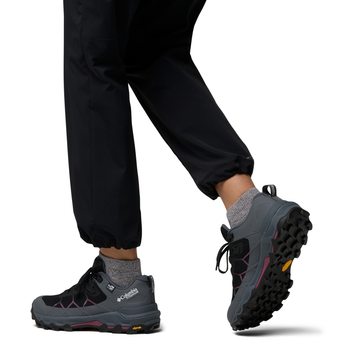 Columbia Women's Peakfreak Titanium Outdry Waterproof Trail Shoes Black Antique Mauve 010 2165781
