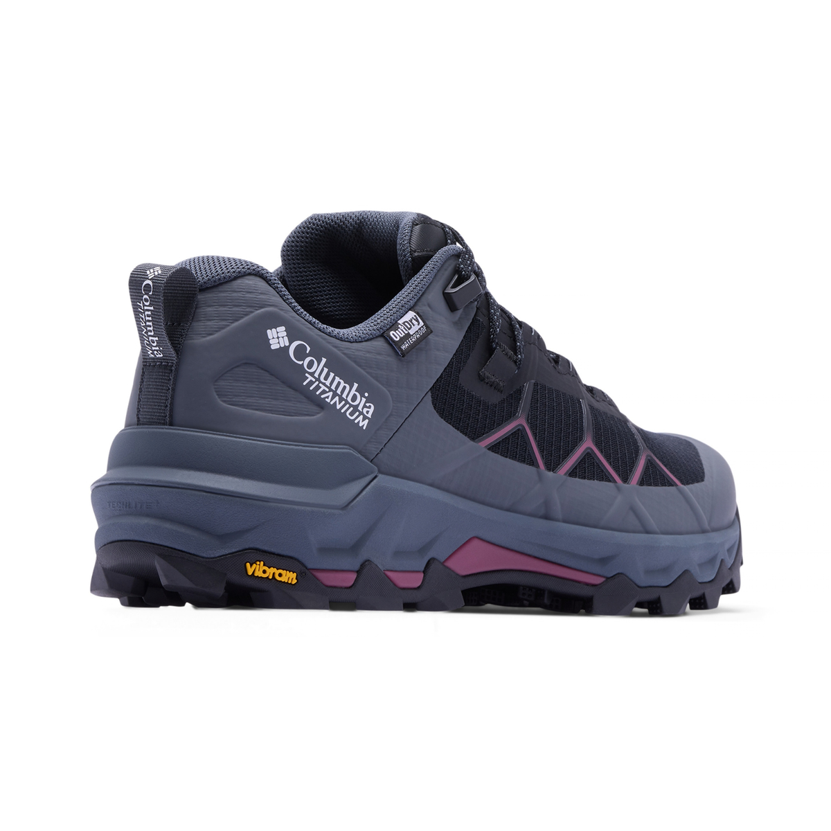 Columbia Women's Peakfreak Titanium Outdry Waterproof Trail Shoes Black Antique Mauve 010 2165781