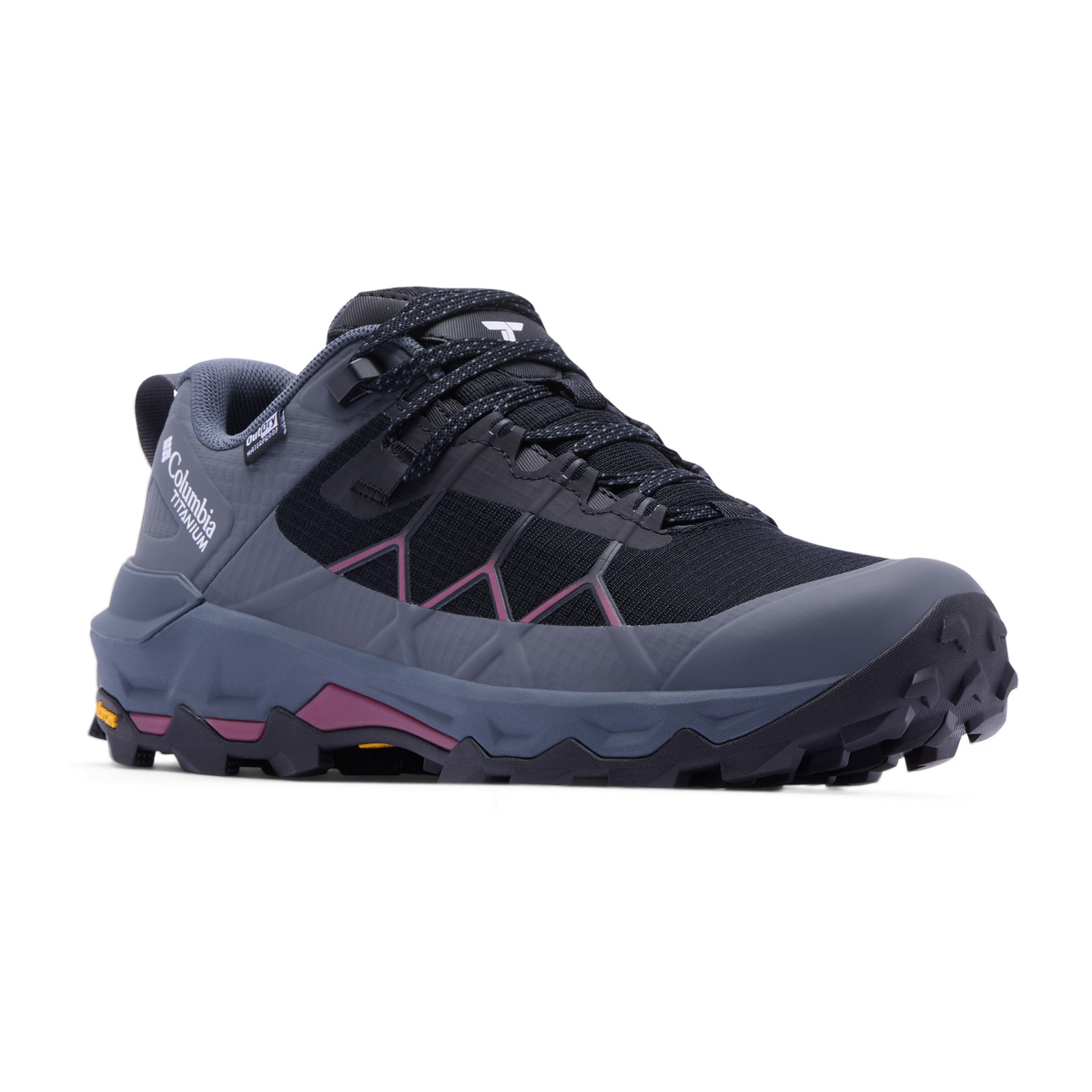 Columbia Women's Peakfreak Titanium Outdry Waterproof Trail Shoes Black Antique Mauve 010 2165781