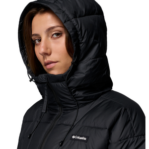 Columbia Women's Pike Lake III Hooded Insulated Jacket (Black)