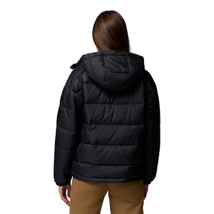 Columbia Women's Pike Lake III Hooded Insulated Jacket (Black)