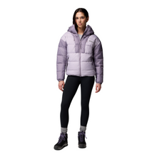 Load image into Gallery viewer, Columbia Women&#39;s Pike Lake III Hooded Insulated Jacket (Lavender Pearl/Shale Purple)
