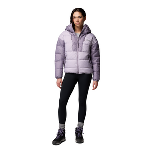 Columbia Women's Pike Lake III Hooded Insulated Jacket (Lavender Pearl/Shale Purple)