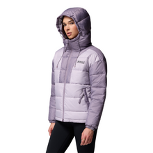 Load image into Gallery viewer, Columbia Women&#39;s Pike Lake III Hooded Insulated Jacket (Lavender Pearl/Shale Purple)
