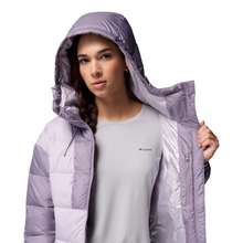 Load image into Gallery viewer, Columbia Women&#39;s Pike Lake III Hooded Insulated Jacket (Lavender Pearl/Shale Purple)

