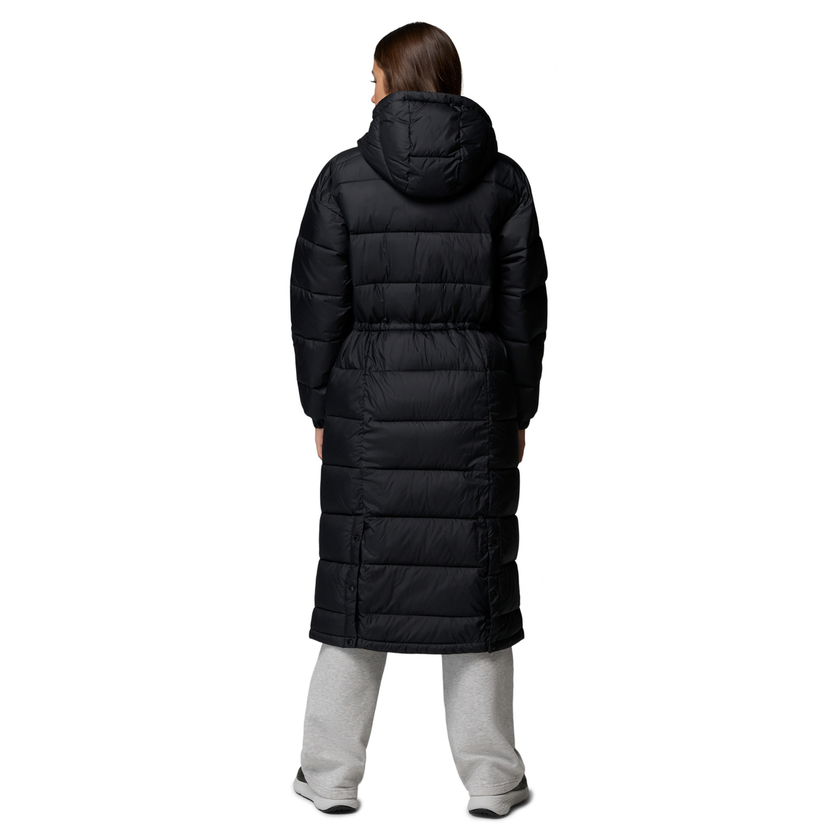 Columbia Women's Pike Lake III Long Hooded Insulated Parka (Black)