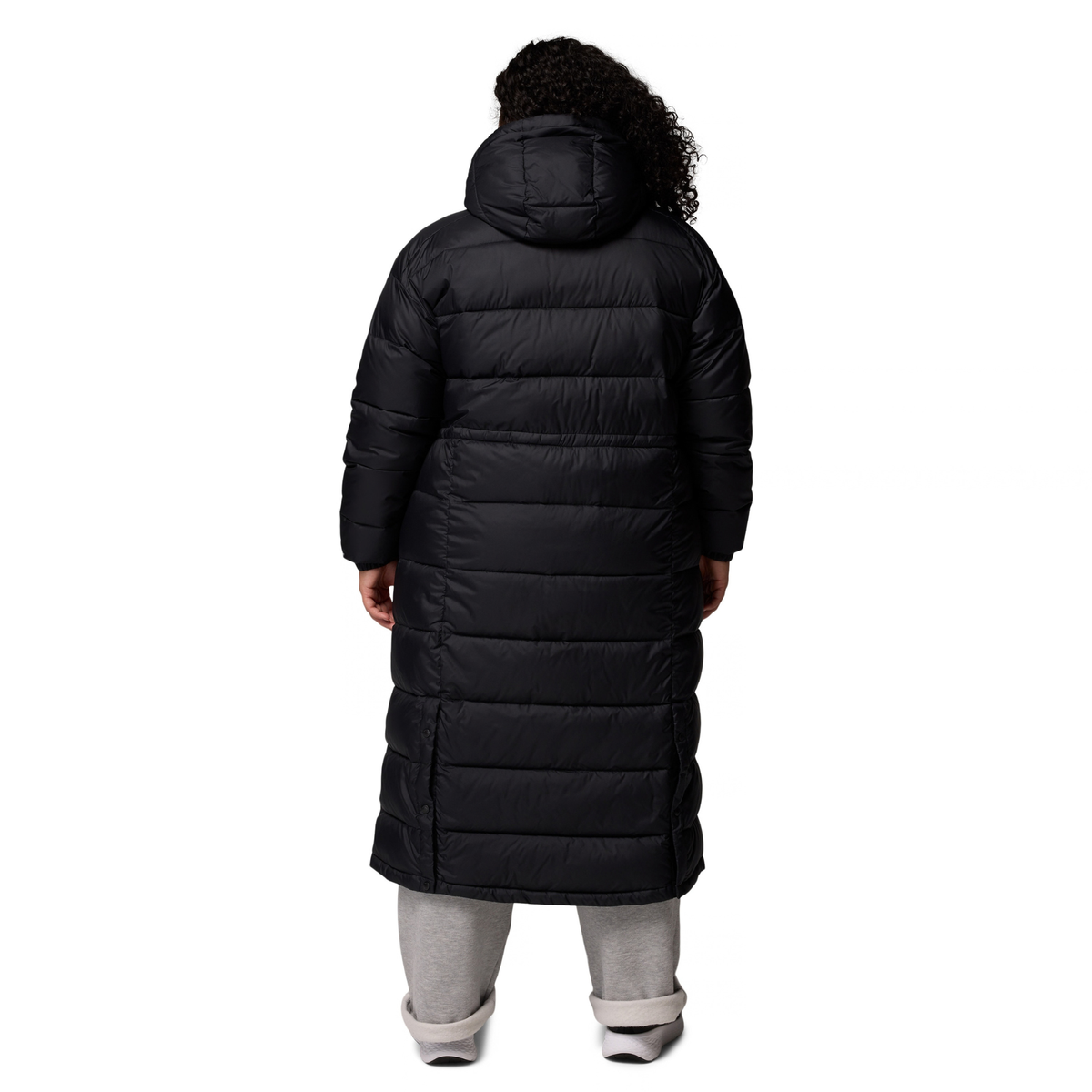 Columbia Women's Pike Lake III Long Hooded Insulated Parka (Black)