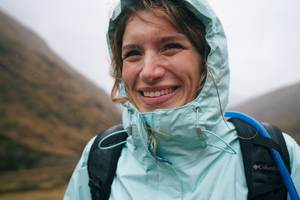 Columbia Women's Pouring Adventure III Waterproof Jacket (Spray)
