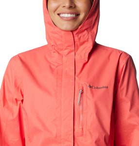 Columbia Women's Pouring Adventure II Waterproof Jacket (Juicy)