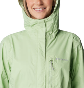 Columbia Women's Pouring Adventure II Waterproof Jacket (Sage Leaf)