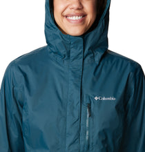 Load image into Gallery viewer, Columbia Women&#39;s Pouring Adventure Waterproof Jacket (Night Wave)
