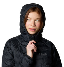 Load image into Gallery viewer, Columbia Women&#39;s Powder Lite II Hooded Insulated Jacket (Black)
