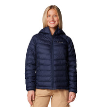 Load image into Gallery viewer, Columbia Women&#39;s Powder Lite II Hooded Insulated Jacket (Collegiate Navy)
