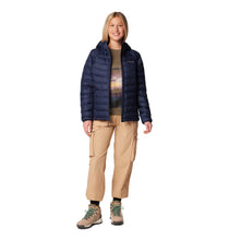 Load image into Gallery viewer, Columbia Women&#39;s Powder Lite II Hooded Insulated Jacket (Collegiate Navy)
