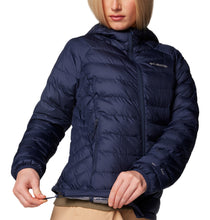 Load image into Gallery viewer, Columbia Women&#39;s Powder Lite II Hooded Insulated Jacket (Collegiate Navy)
