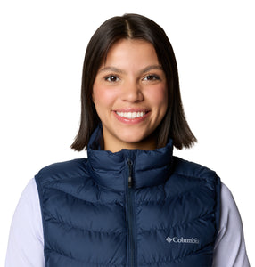 Columbia Women's Powder Lite II Insulated Body Warmer (Collegiate Navy)