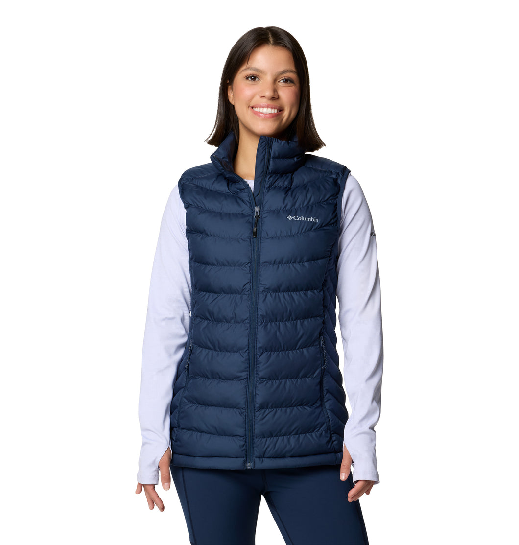 Columbia Women's Powder Lite II Insulated Body Warmer (Collegiate Navy)