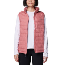 Load image into Gallery viewer, Columbia Women&#39;s Powder Lite II Insulated Body Warmer (Pink Agave)
