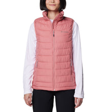 Load image into Gallery viewer, Columbia Women&#39;s Powder Lite II Insulated Body Warmer (Pink Agave)
