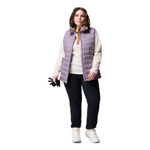Load image into Gallery viewer, Columbia Women&#39;s Powder Lite II Insulated Vest (Shale Purple)
