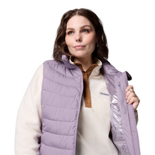 Load image into Gallery viewer, Columbia Women&#39;s Powder Lite II Insulated Vest (Shale Purple)
