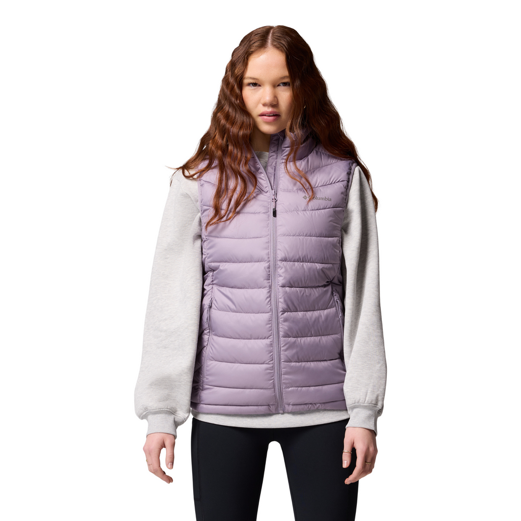 Columbia Women's Powder Lite II Insulated Vest (Shale Purple)