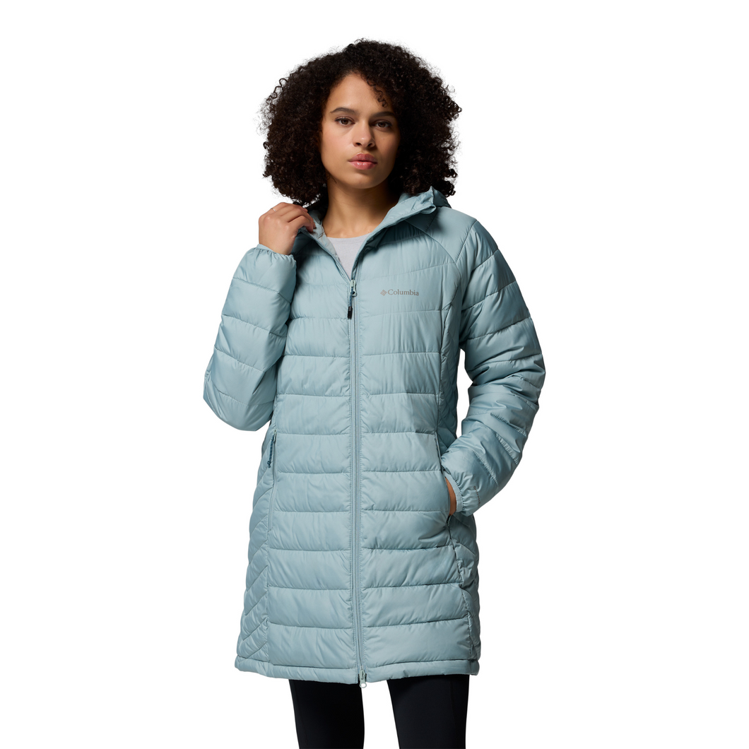 Columbia Women's Powder Lite II Mid Insulated Parka (Crushed Blue)