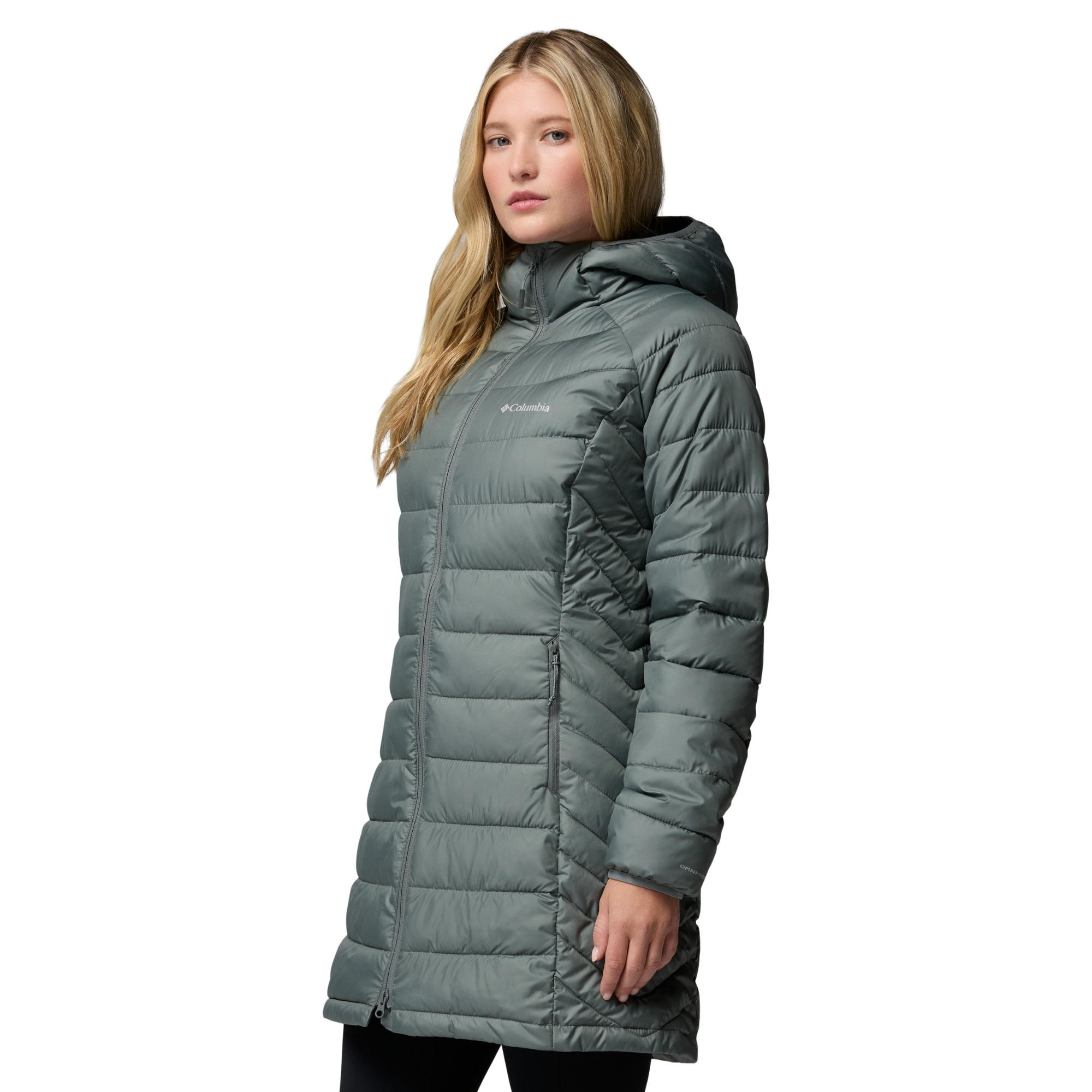 Columbia Women's Powder Lite II Mid Insulated Parka Sedona Sage 342 2089371