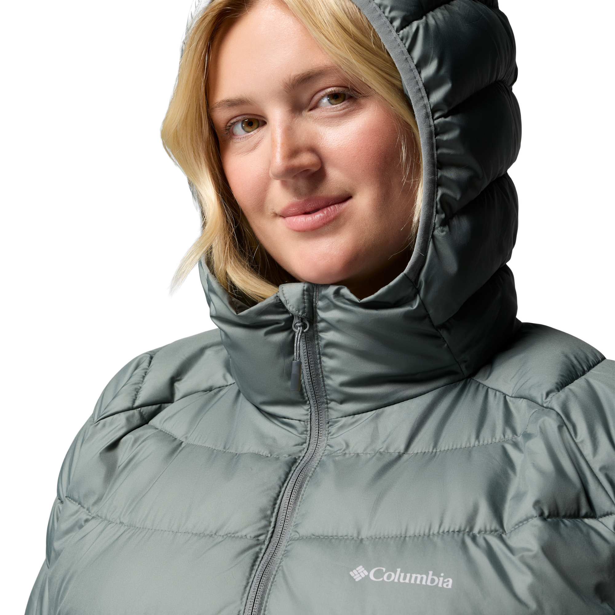 Columbia Women's Powder Lite II Mid Insulated Parka Sedona Sage 342 2089371