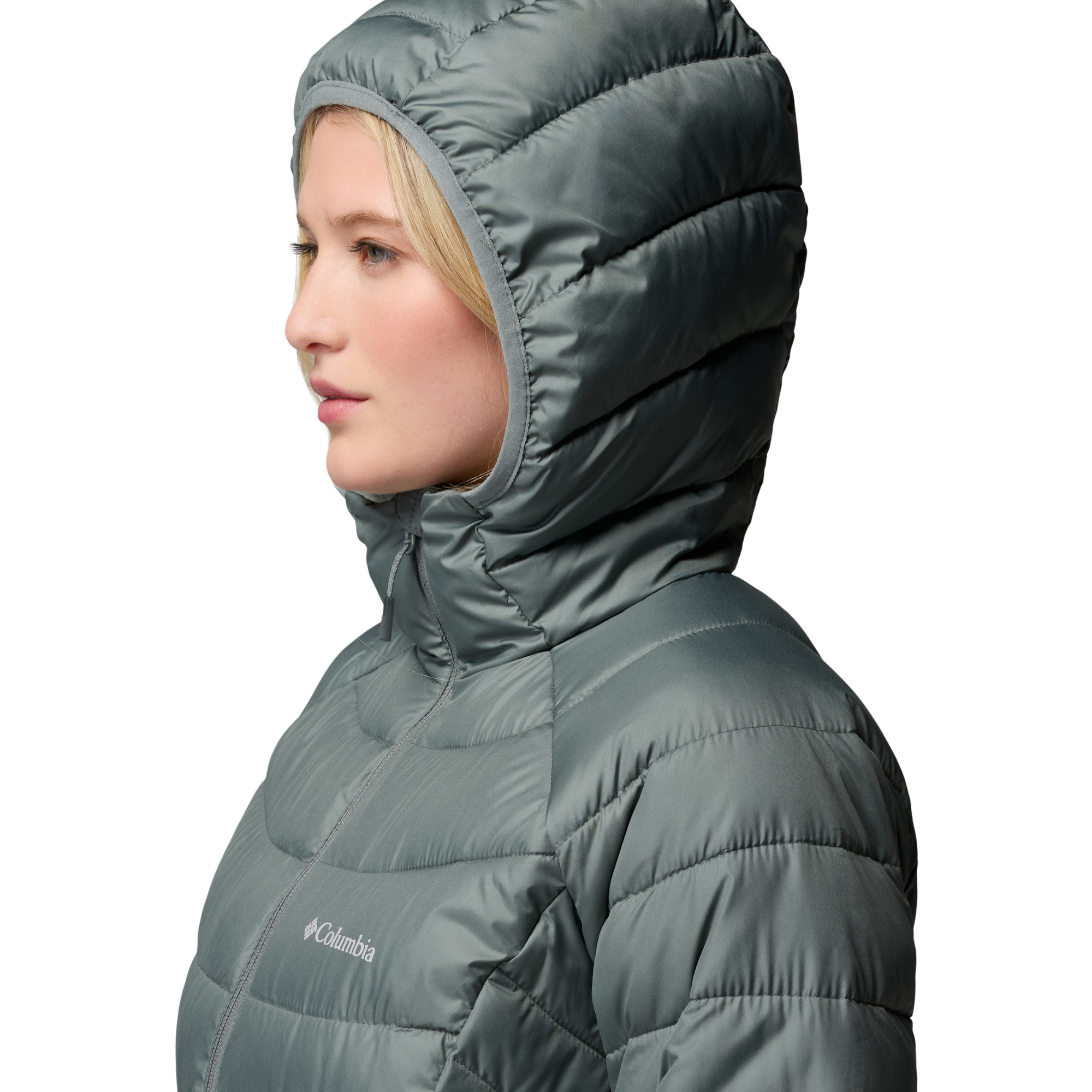 Columbia Women's Powder Lite II Mid Insulated Parka Sedona Sage 342 2089371