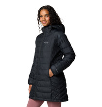 Load image into Gallery viewer, Columbia Women&#39;s Powder Lite II Mid Insulated Parka (Black)
