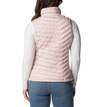 Load image into Gallery viewer, Columbia Women&#39;s Powder Lite Omni-Heat Insulated Vest (Dusty Pink)
