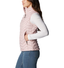 Load image into Gallery viewer, Columbia Women&#39;s Powder Lite Omni-Heat Insulated Vest (Dusty Pink)
