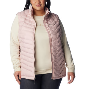 Columbia Women's Powder Lite Omni-Heat Insulated Vest (Dusty Pink)
