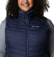 Load image into Gallery viewer, Columbia Women&#39;s Powder Lite Omni-Heat Insulated Vest (Nocturnal)
