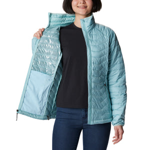 Columbia Women's Powder Lite Omni-Heat Insulated Jacket (Aqua Haze)